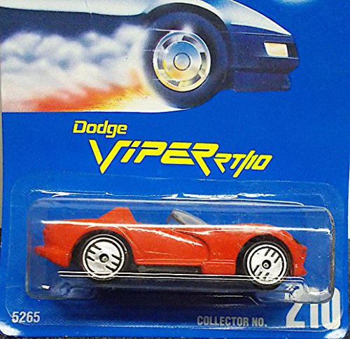 Hot Wheels Silver Ultra Hots Dodge Viper RT/10 #210, Red miniatura 2
