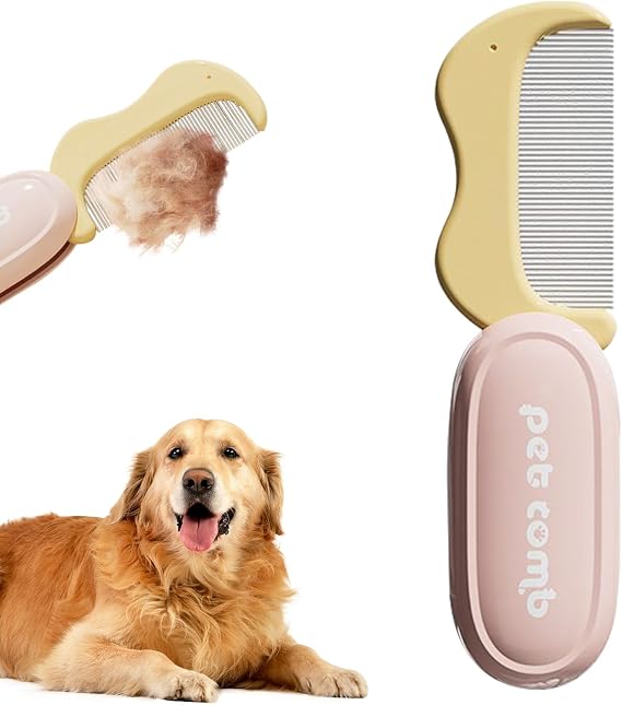 Pet Grooming Brush Comb De-shedding Dematting Undercoat Bathing Long