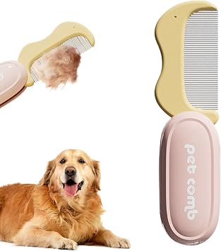 Pet Grooming Brush Comb De-shedding Dematting Undercoat Bathing Long