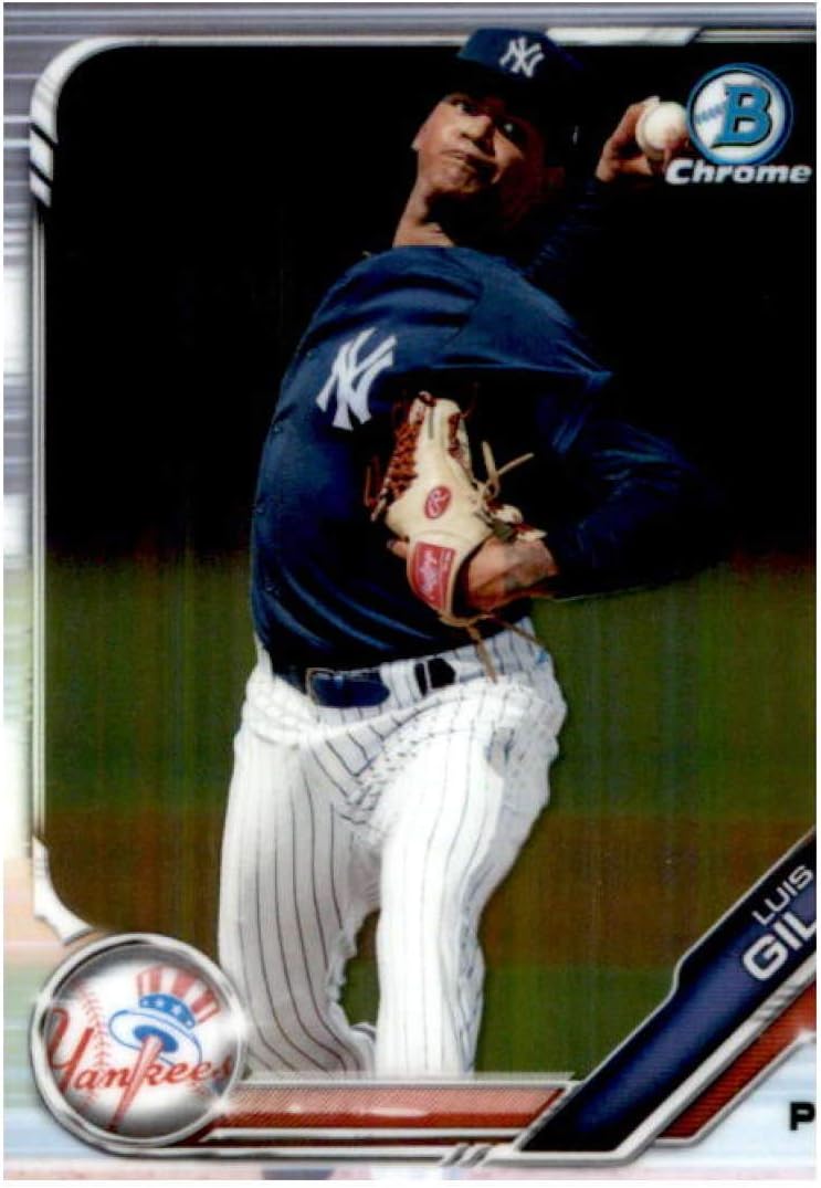 2019 Bowman Chrome Prospects #BCP-218 Luis Gil New York Yankees Baseball Card