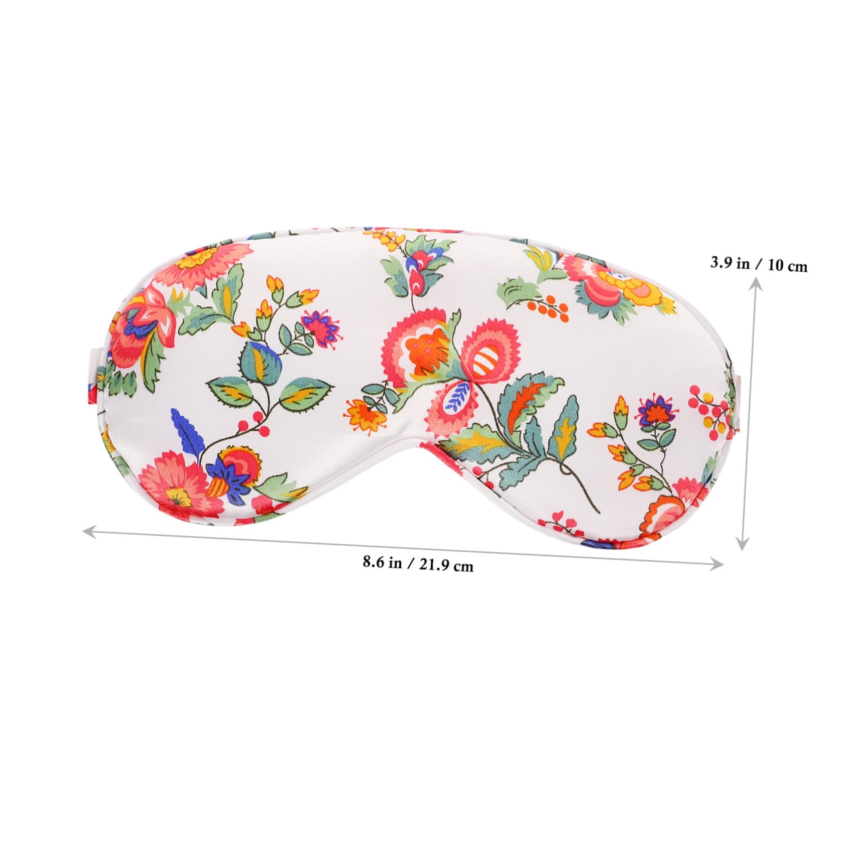 FRCOLOR 2 Sätze Satinbrille Light Würfelunterlage Eyepatches Genschenkideen Leichte Lichtblockierend Lidschatten Schlafende Augenabdeckung Augenklappe Schlafen Die Seide 10 Stück * 2