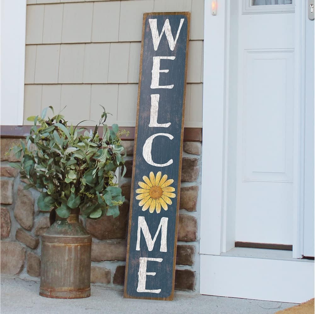 My Word! Hello Sunshine Porch Board Sign and Porch