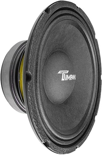Timpano TPT-MD10 V2 - Altavoz de bajos medios de 10 pulgadas Pro Audio 650 vatios de potencia continua, altavoz de bajos medios de 8 ohmios para