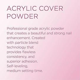 Young Nails Acrylic Powders, Cover - Created for a flawless consistency and superior adhesion - Cover Powder Begins to set in 75 seconds - Available in 45 gram, 85 gram, and 660 gram size options