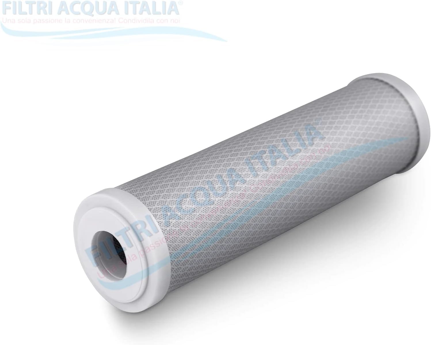 Cartuccia Carbon Block 5 Micron 10 Pollici CTO Filtro a carbone attivo per osmosi inversa Set 3 Pz. Filtri Acqua Italia®