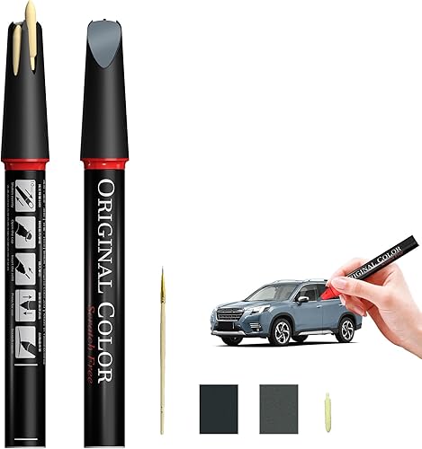 Miniatura 20 de Carhoo SAL Abyss Blue Pearl Compatible con Subaru Exact Match Lápiz de Pintura de Retoque Código: SAL (Abyss Blue Pearl),Código: 202 Negro/Negro