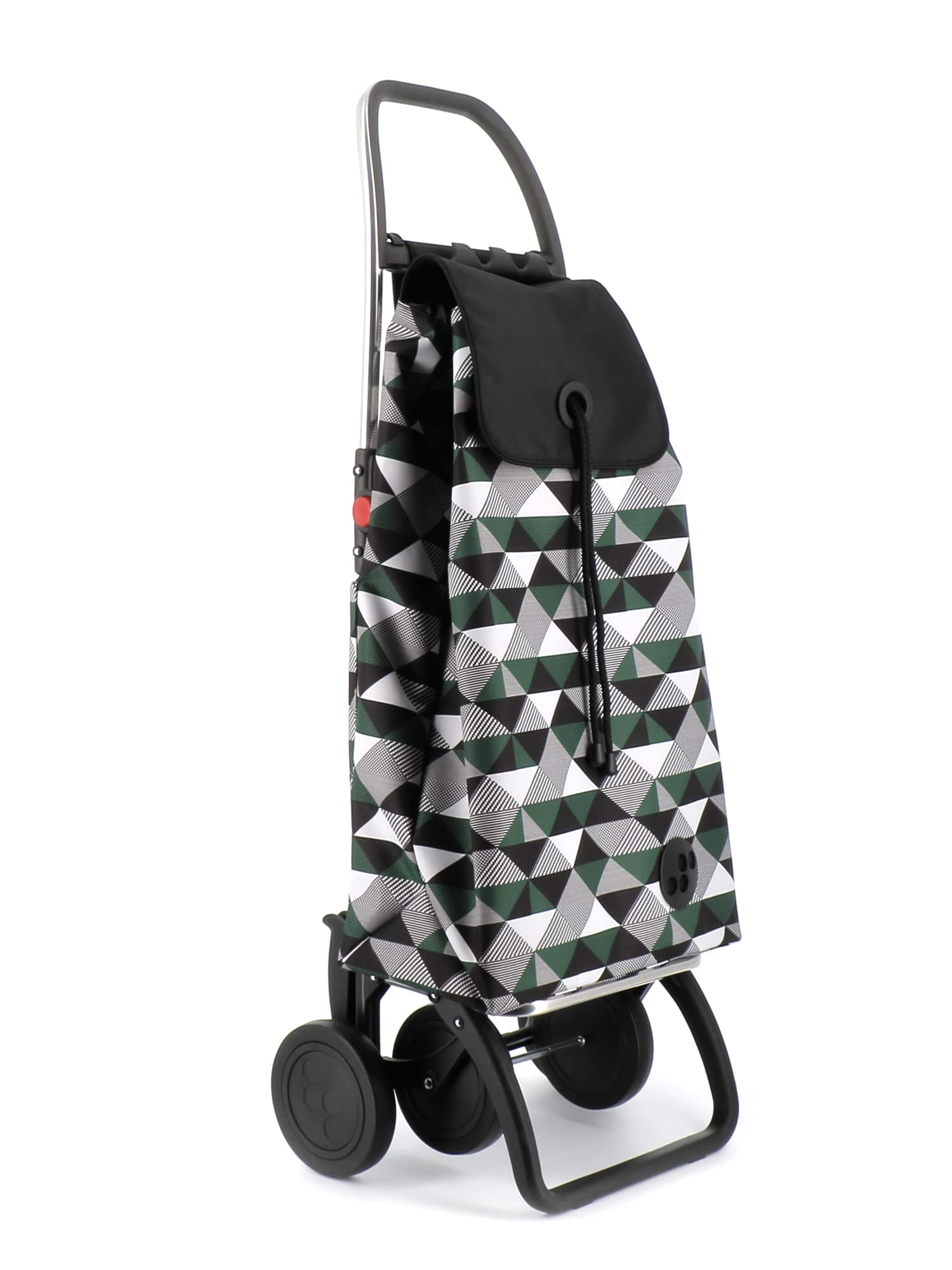 ROLSER I-Max Sahara 4 Wheel Foldable Shopping Trolley - Kaki