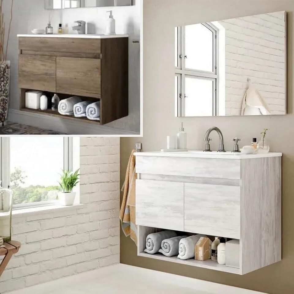 Bagno Italia Rovere Sbiancato