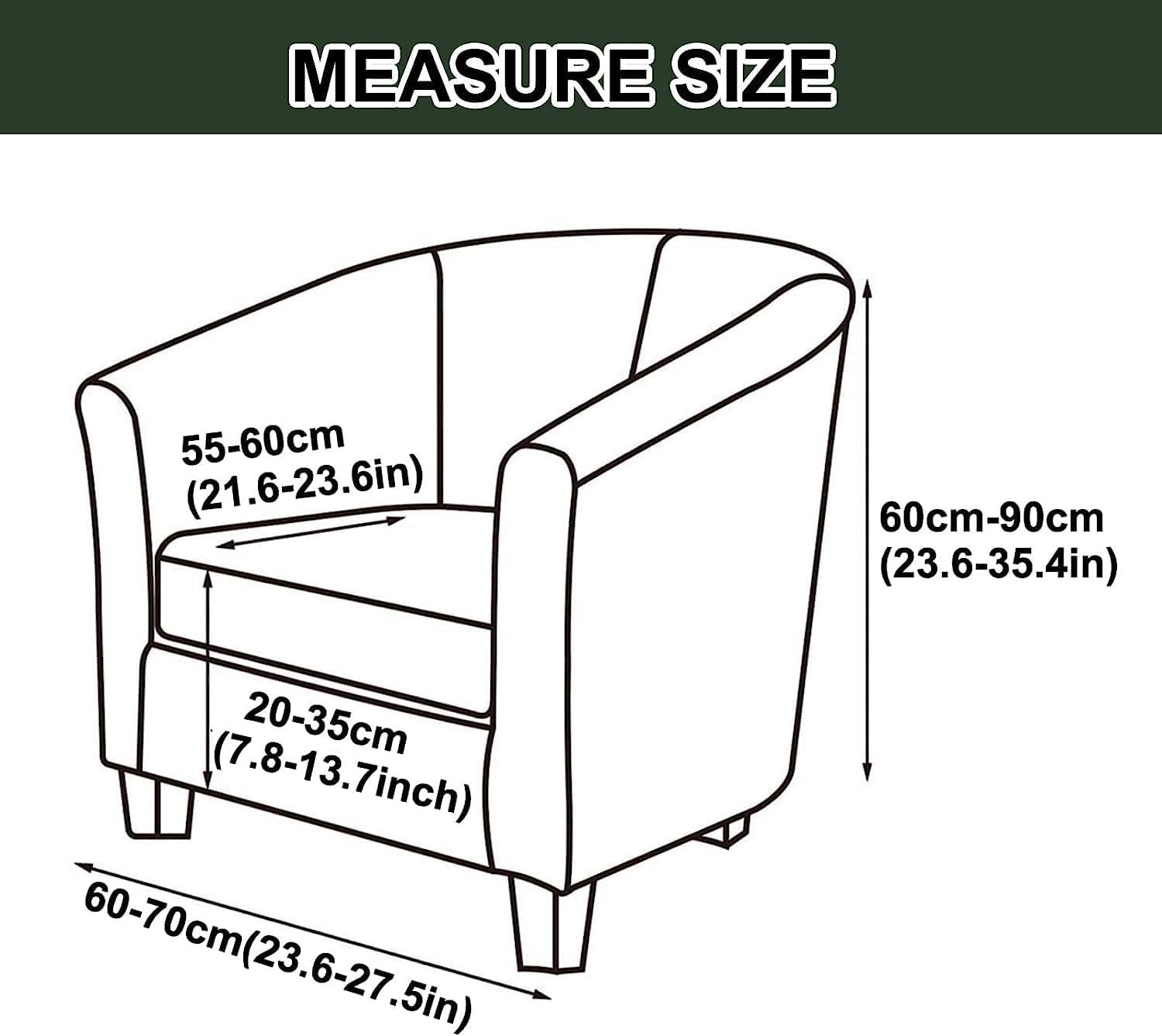 Waterproof Tub Chair Slipcover 1 Piece, Pu Leather Club Chair Slipcover Stretch Armchair Cover Soft Barrel Chair Cover Elastic Bottom Round Sofa Cover Furniture Protectors For Cafe ( Color : Claret )