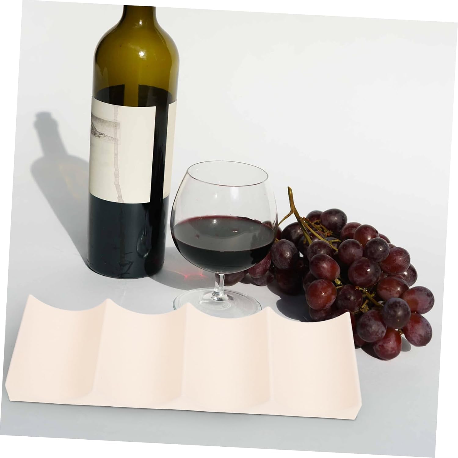 European Style PP Wine Rack Holder, Stackable Anti Skid Bottle Organizer