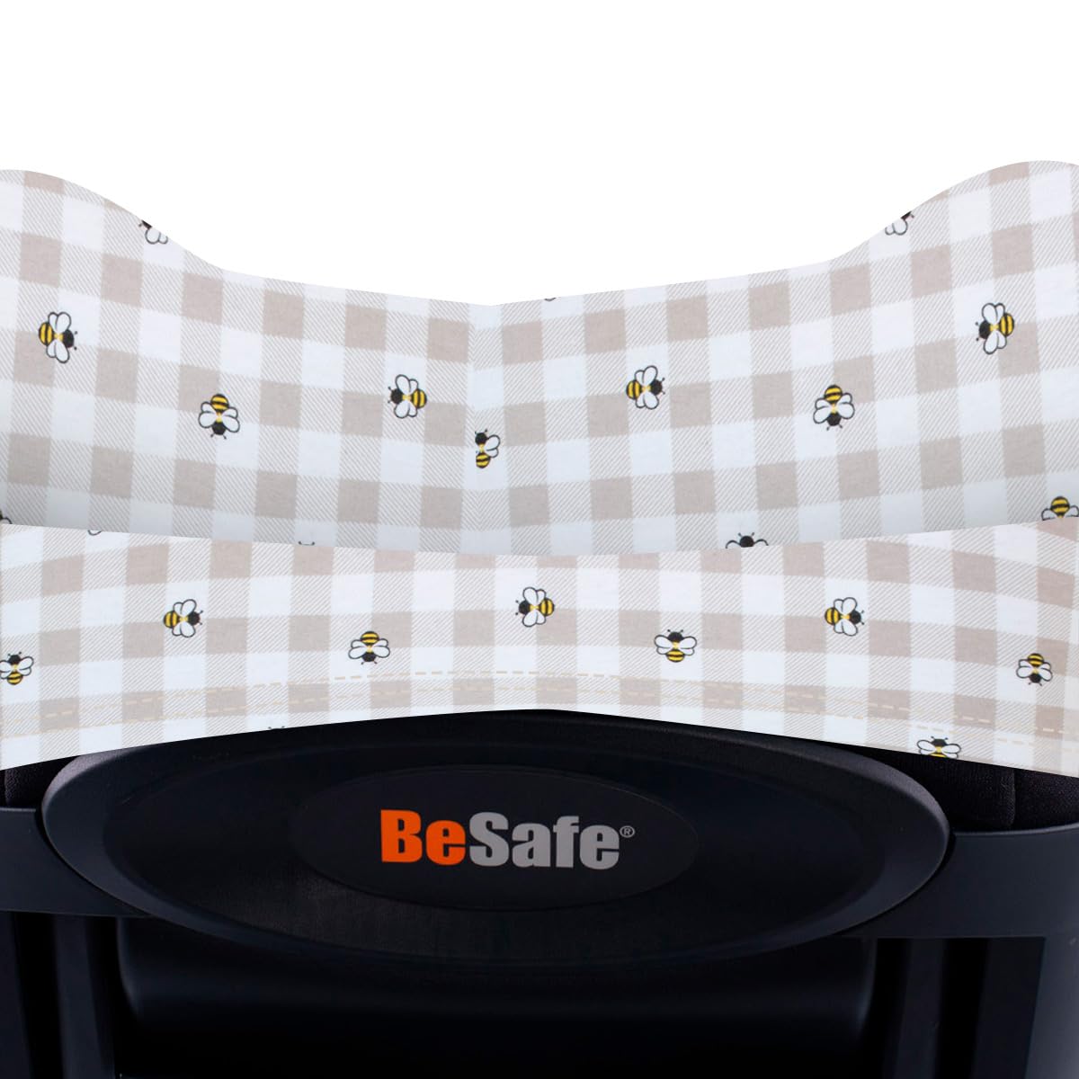 JYOKO Kids Funda de algodón para Silla de Coche Compatible con Besafe Izi Turn B I-Size (Picnic Vichy)