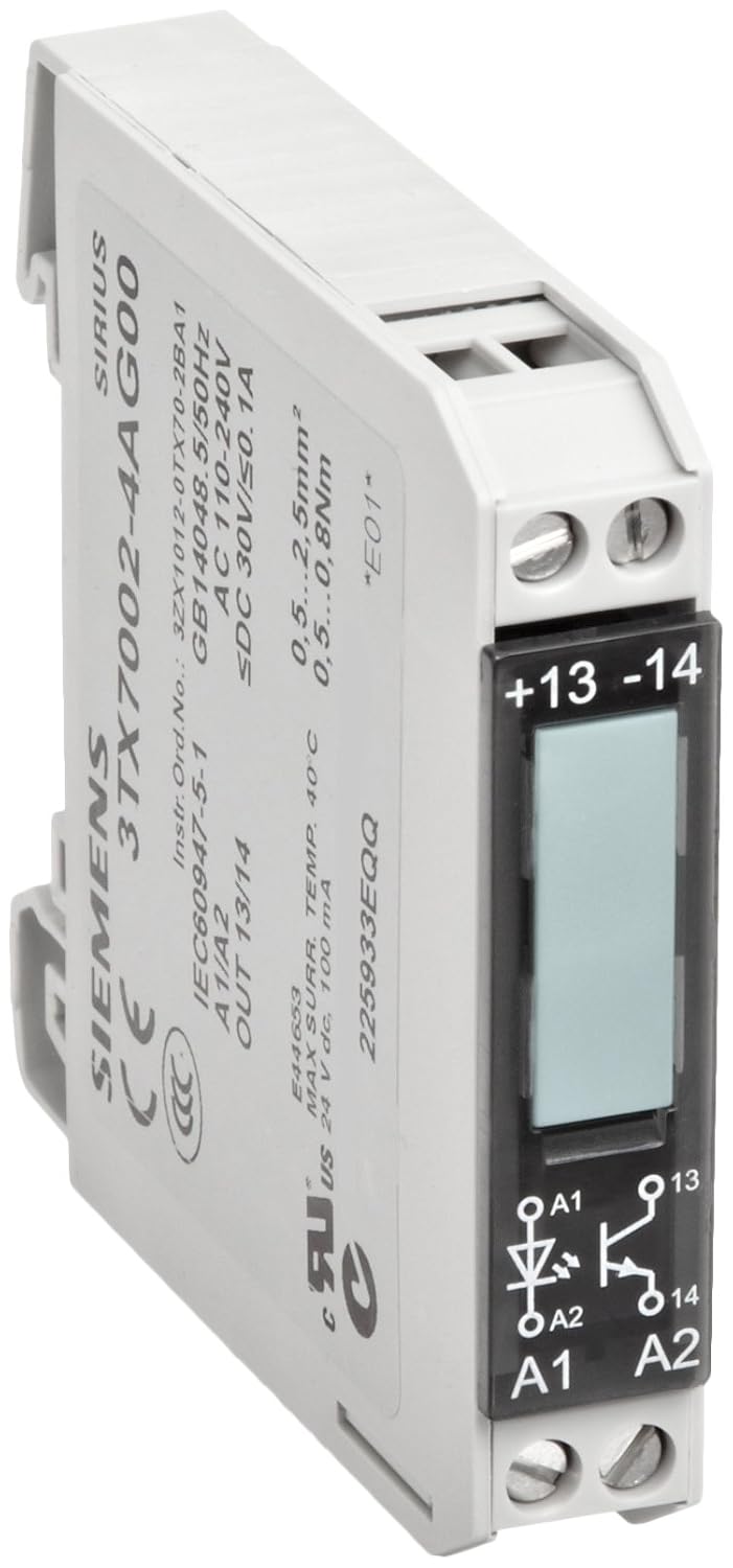 Siemens 3TX70024AG00 Interface Relay, Narrow Design, Input Interface With Semiconductor Output