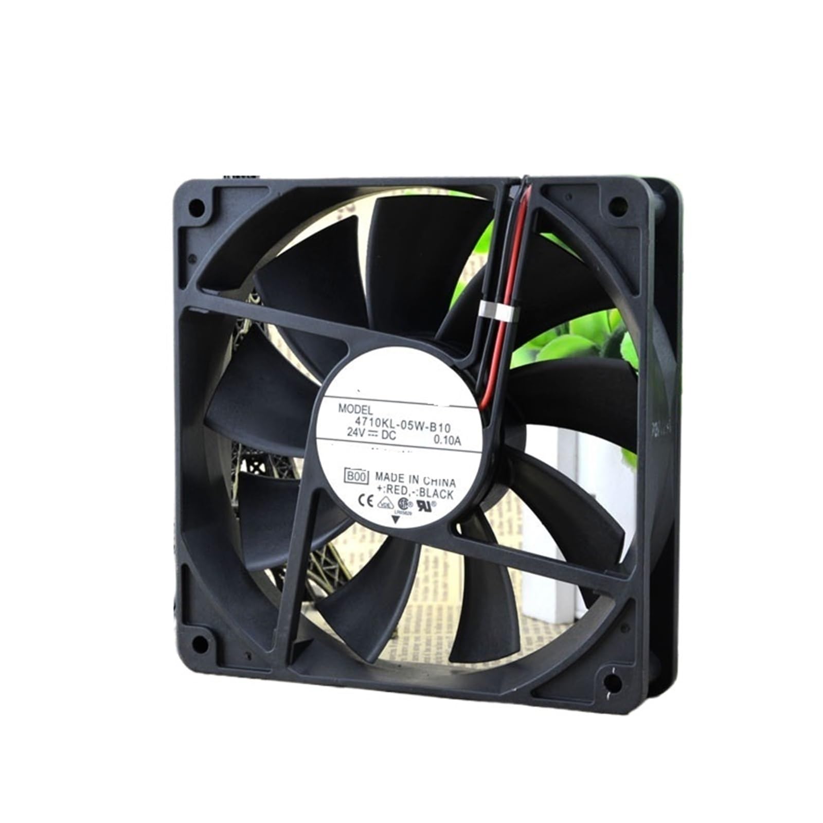 KNIUWMBMH 4710KL-05W-B10 24V 0.10A 12025 120 * 120 * 25mm 12cm Cooling Fan