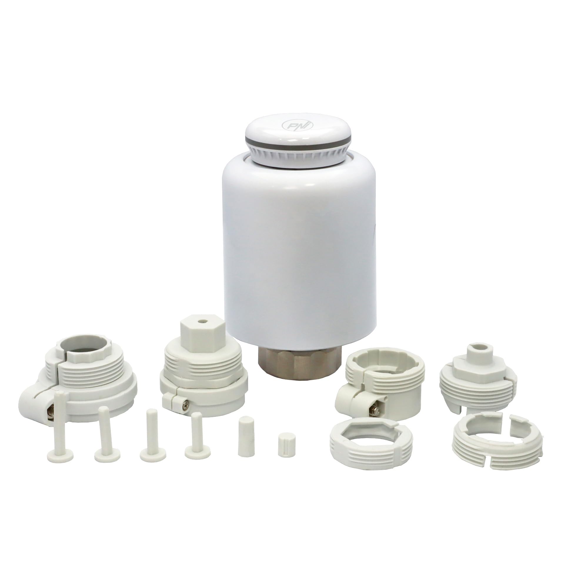 PNI Tuya Smart Mobile - Testina termostatica CT24 per radiatore, colore: bianco