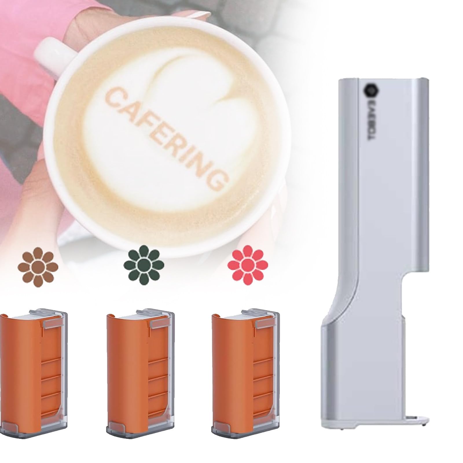 Stampante a getto d'inchiostro portatile per alimenti, caffè e torte