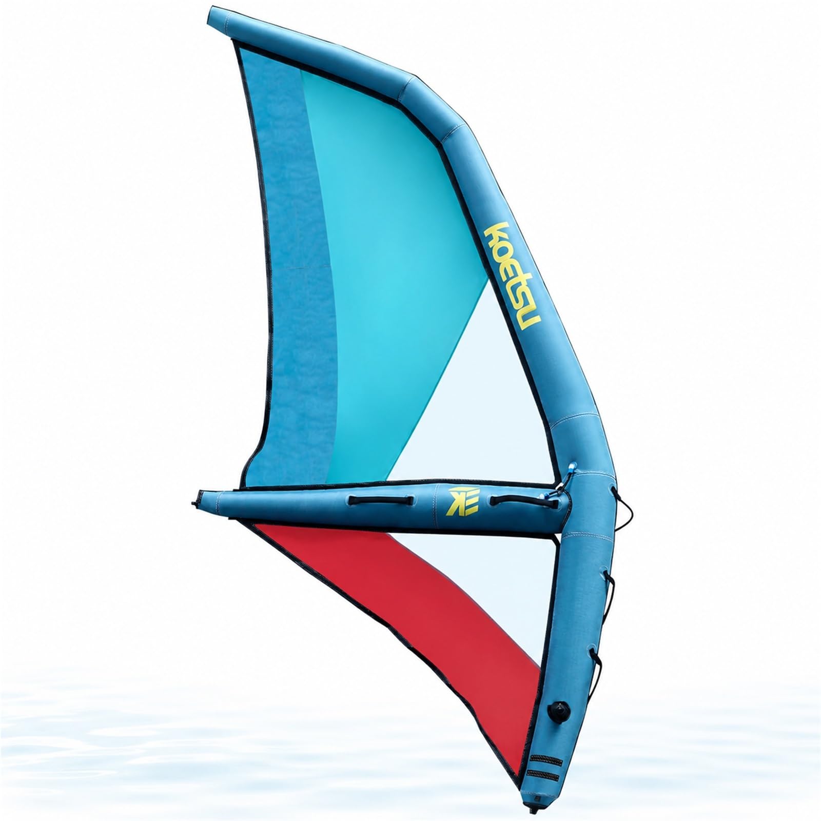 Aufblasbares Wing-Foil, handgehaltenes Windsurf-Segel | Oxford-Stoff + PVC, um 360° drehbare Basis, for Wassersport am Strand.