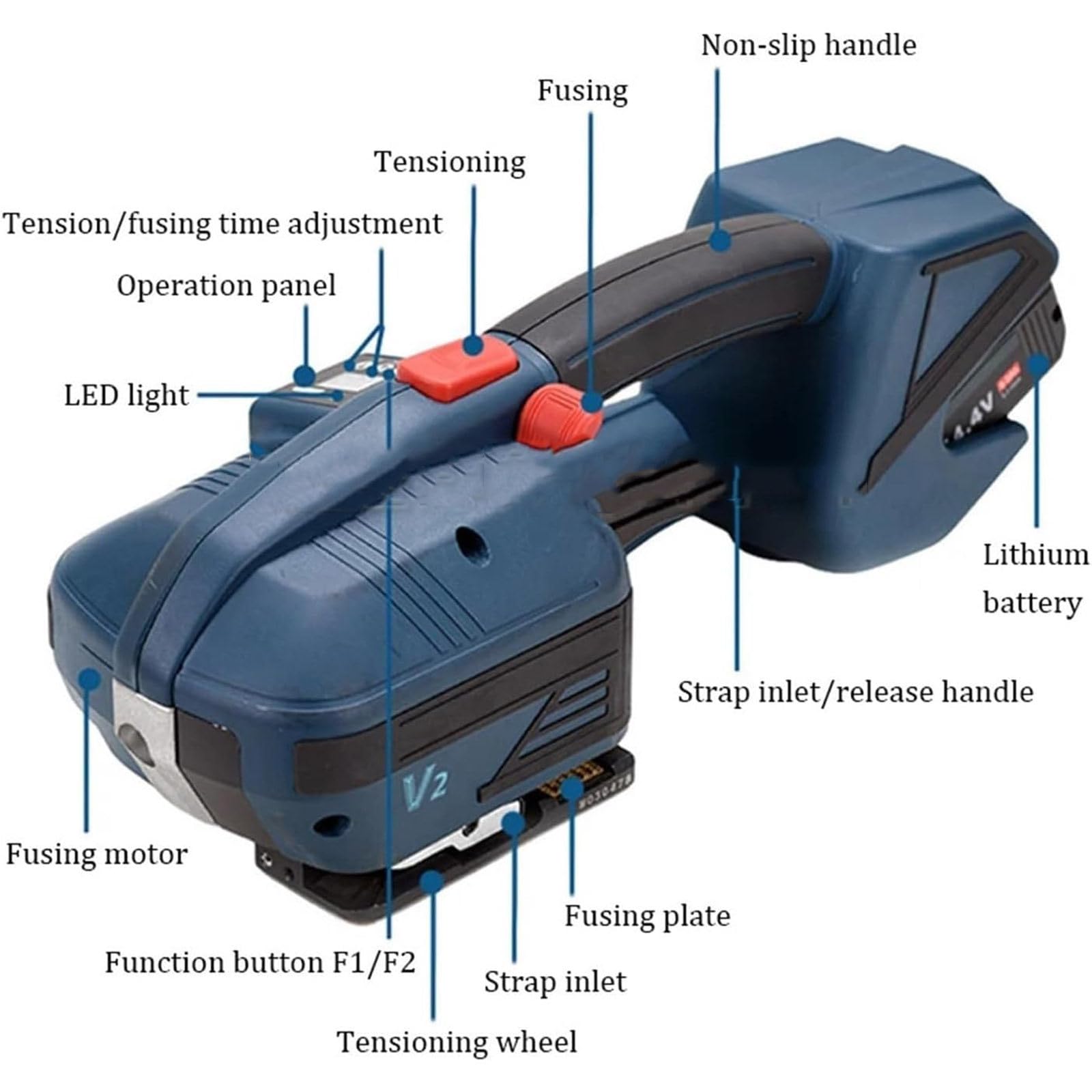 La Cercleuse Automatique, la Cercleuse électrique, la Machine d'emballage Portative, L'outil de Cerclage Pneumatique Peuvent être uUtilisés dans la Logistique, Le Textile, L'acier