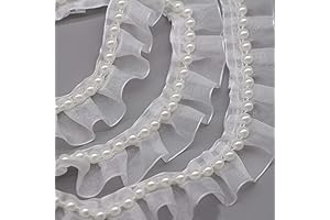 Beaded Lace Trim for Bridal Enchantments