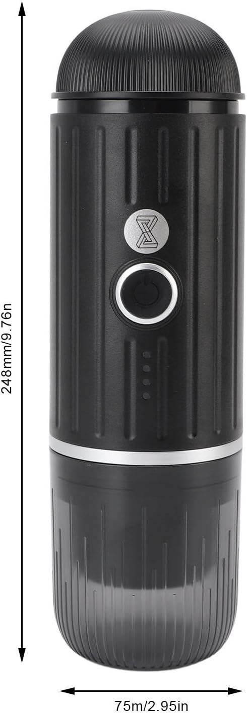 Cafetera Portátil Automática para Viajes con Cápsulas y Café Molido miniatura 3
