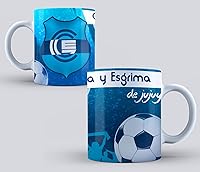 Vista 53 de Taza de té de café Taza de cerámica 11oz. Liga de fútbol de fútbol de Argentina