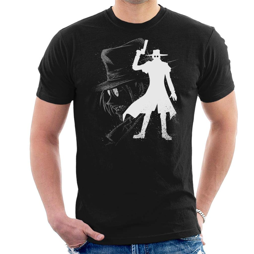 Inking Alucard Vampire Hellsing Men's T-Shirt Black