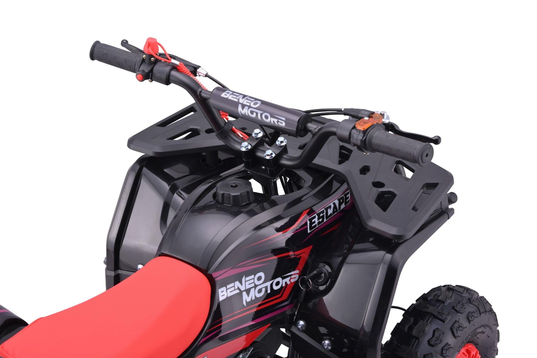 ATV - Pocket Quad per bambini Beneo Motors Escape Rosso - 49cc