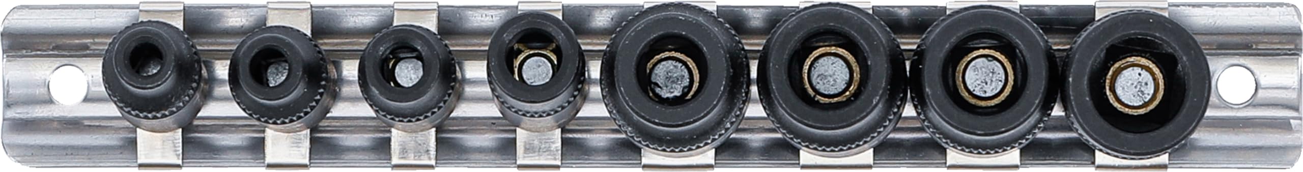 BGS 9771 | Juego de sujeción de machos | hexágono interno de 6,3 mm (1/4") / 10 mm (3/8") | magnético | 8 piezas