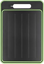 Cutting Board, Multifunctional Cutting Board Rapid Thawing Aluminum Alloy Spray Paint Dual Sided Grinding Chopping Board with Knife Sharpener for Houshold