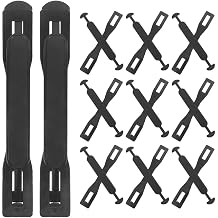 Hemobllo 50-Pack Cardboard Box Handles 6.88x1.02x0.39in Plastic Replacement Carry Straps 11.64oz Lightweight for Moving Shipping Storage