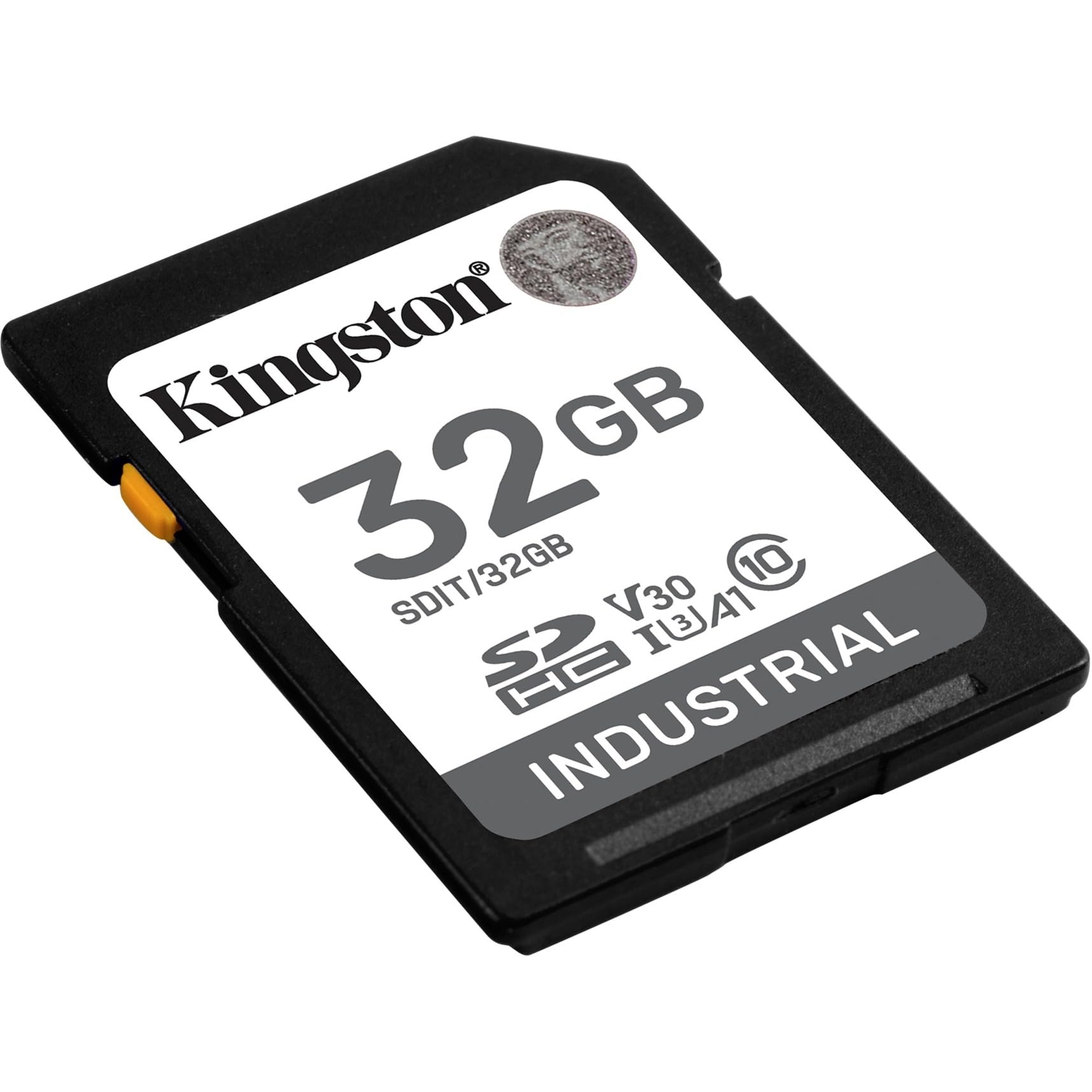 Kingston Industrial SD Card, Up to 100MB/s, High Endurance, UHS-I U3 V30 A1, (SDIT/32GB)