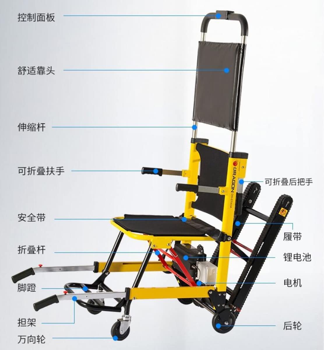 多目的医療用緊急ストレッチャー 輸送用ストレッチャー - Prime X - Stryker Acute Care - 電動式 / 2