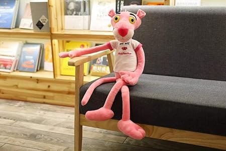 Tickles Panther Soft Toy (45 cm, Pink)