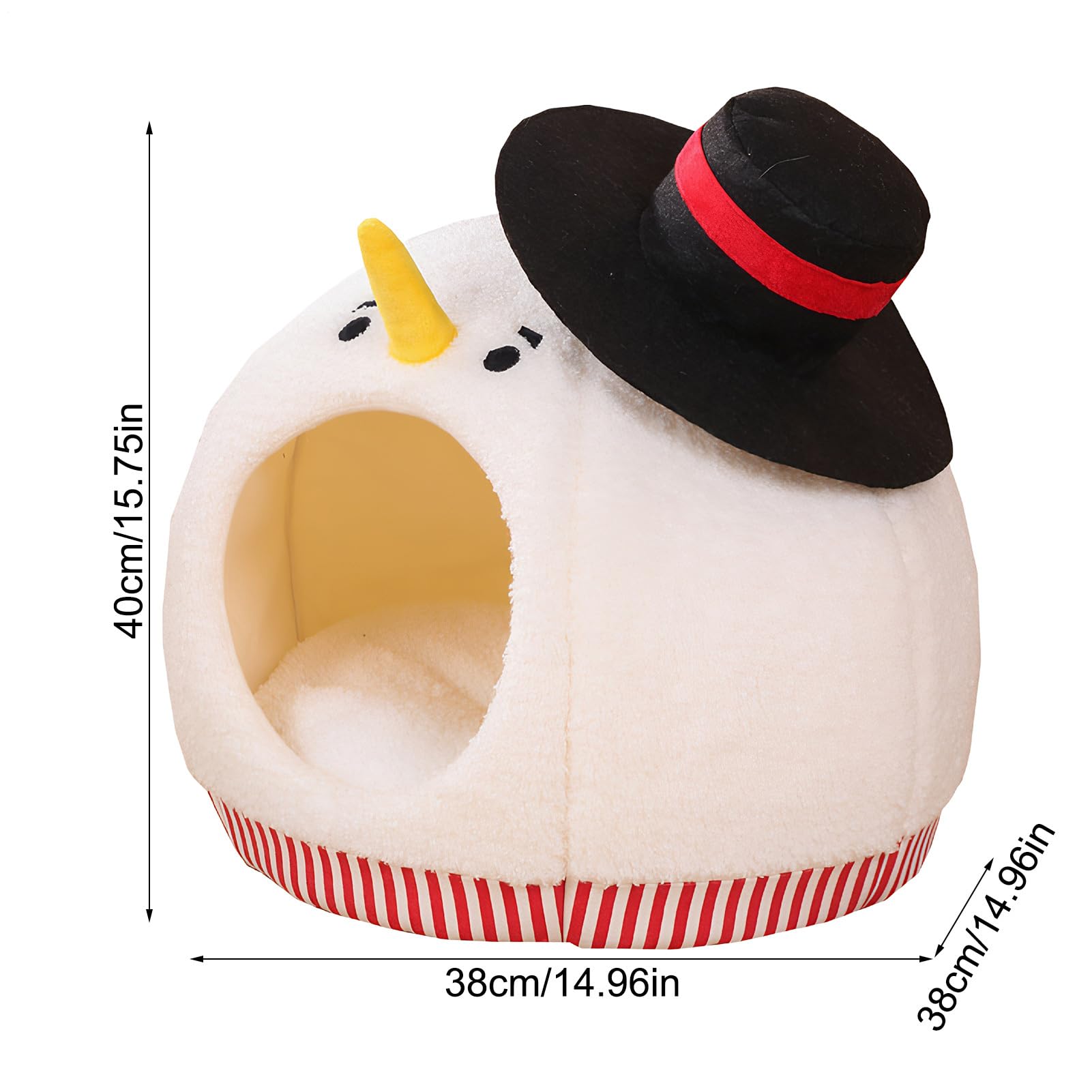 Amazon.co.jp: 密閉型猫ベッド | 洗えるマット付き 囲い式かわいい