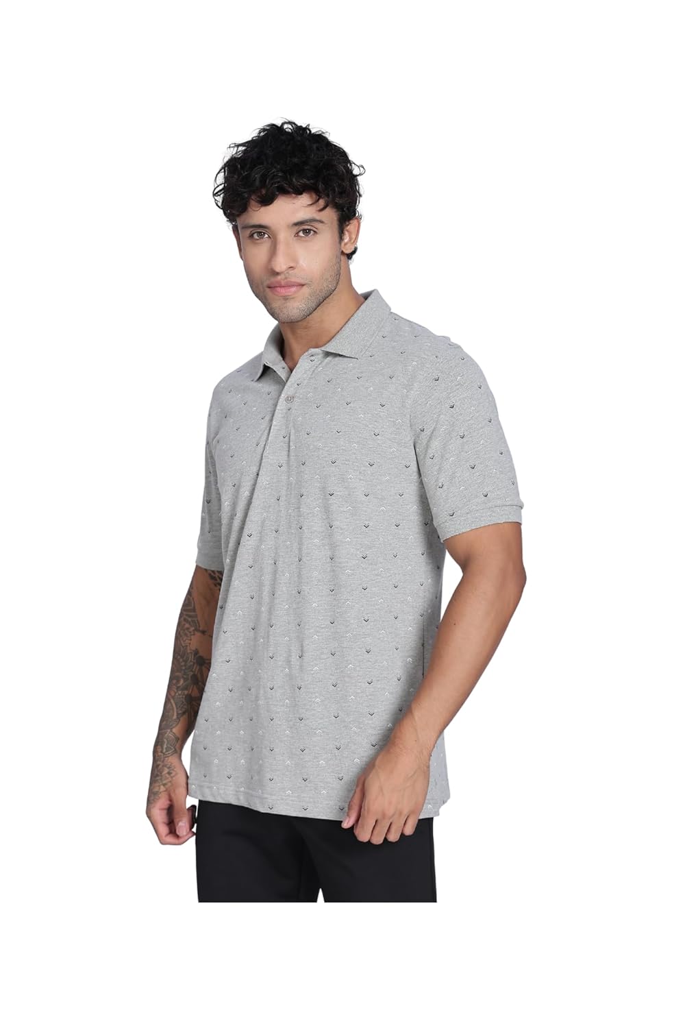 Men’s 100% Cotton Pique Polo T-Shirt | 220 GSM Bio-Washed Fabric | Regular Fit | Collar Neck Half Sleeve | Breathable Summer Casual Wear