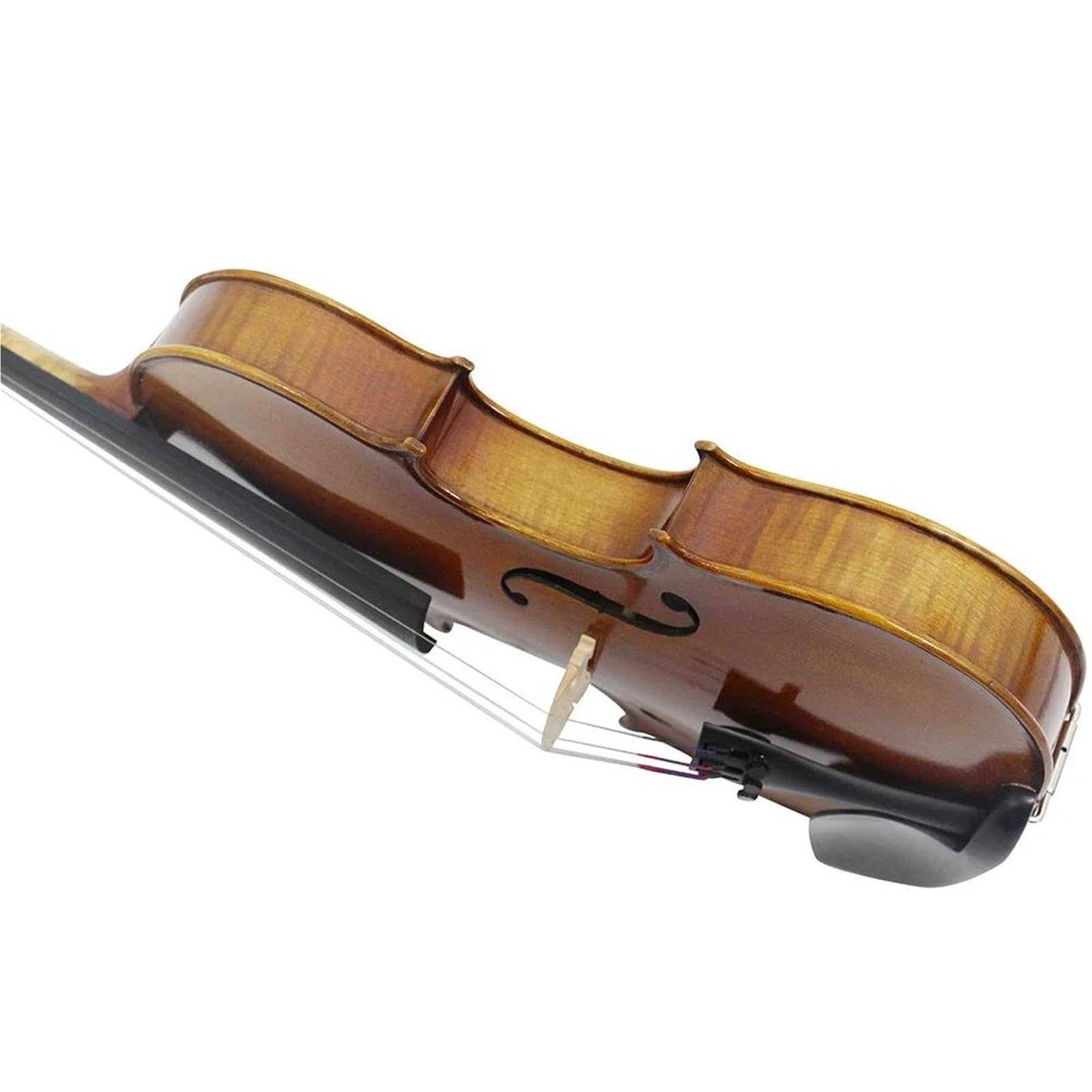 Skrzypce Instrumenty Muzyczne Skrzypce Dla Początkujących Dorosłych Korpus Z Hebanu Smyczek Profesjonalne Akcesoria Do Instrumentów Muzycznych(4/4)