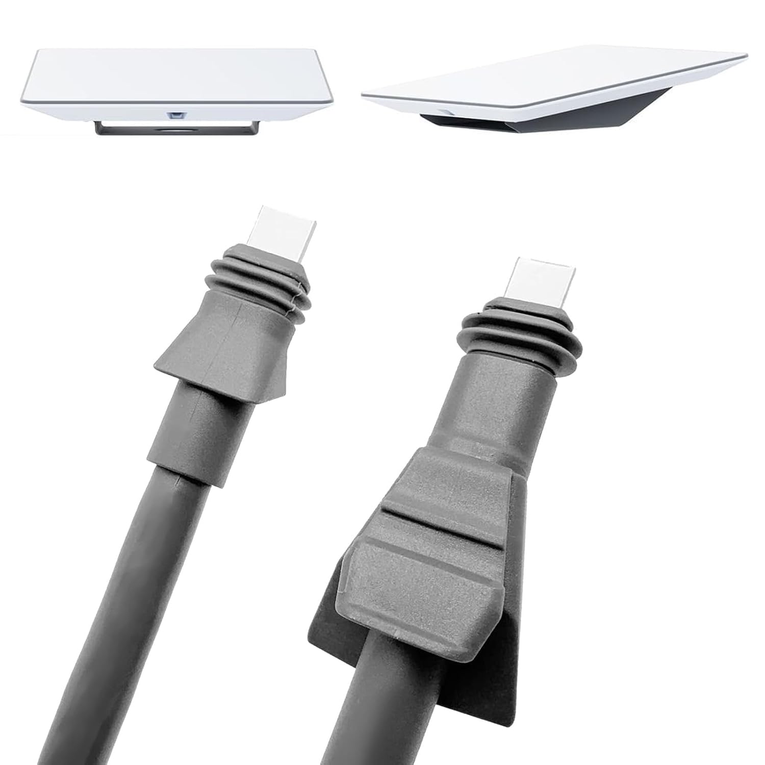 100 Feet Cable Satellite Replacement Cable for High Performance Flat Replacement Extension Cable Ethernet Cable Waterproof
