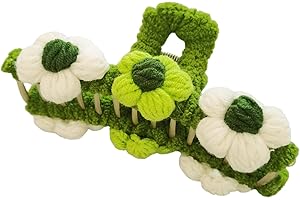 Handmade Shark Claw Clip - Crochet Turtle Hair Clip