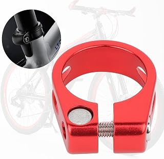 Agua de Tubería Tipo Perno de Aleación de Aluminio Akozon para Bicicletas - Segura, Ligera y Universal (BLACK) (rojo)