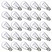 Deneve DNV-200-10110 Clear Glass S14 Incandescent Light Bulbs for E26, E27 Sockets, 11 Watts, 25 Pack