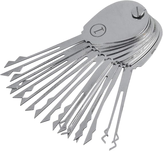 Training Unlock Tool Skill Set 30-Piece Unlocking Lock Pick Set Key Extrac 29pcs