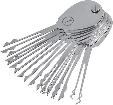 Training Unlock Tool Skill Set 30-Piece Unlocking Lock Pick Set Key Extrac 29pcs