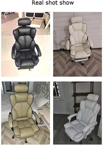 Miniatura 8 de YYDS Silla reclinable para deportes electrónicos, silla de oficina para jefe, silla ergonómica de lujo para juegos para computadora, sillón para el