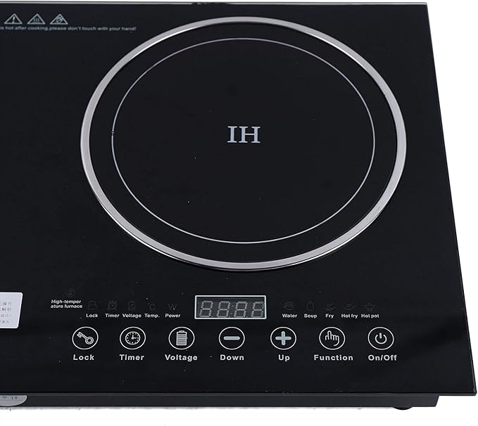 Estufa Vitrocerámica 2 Puestos 2600W 110V miniatura 6