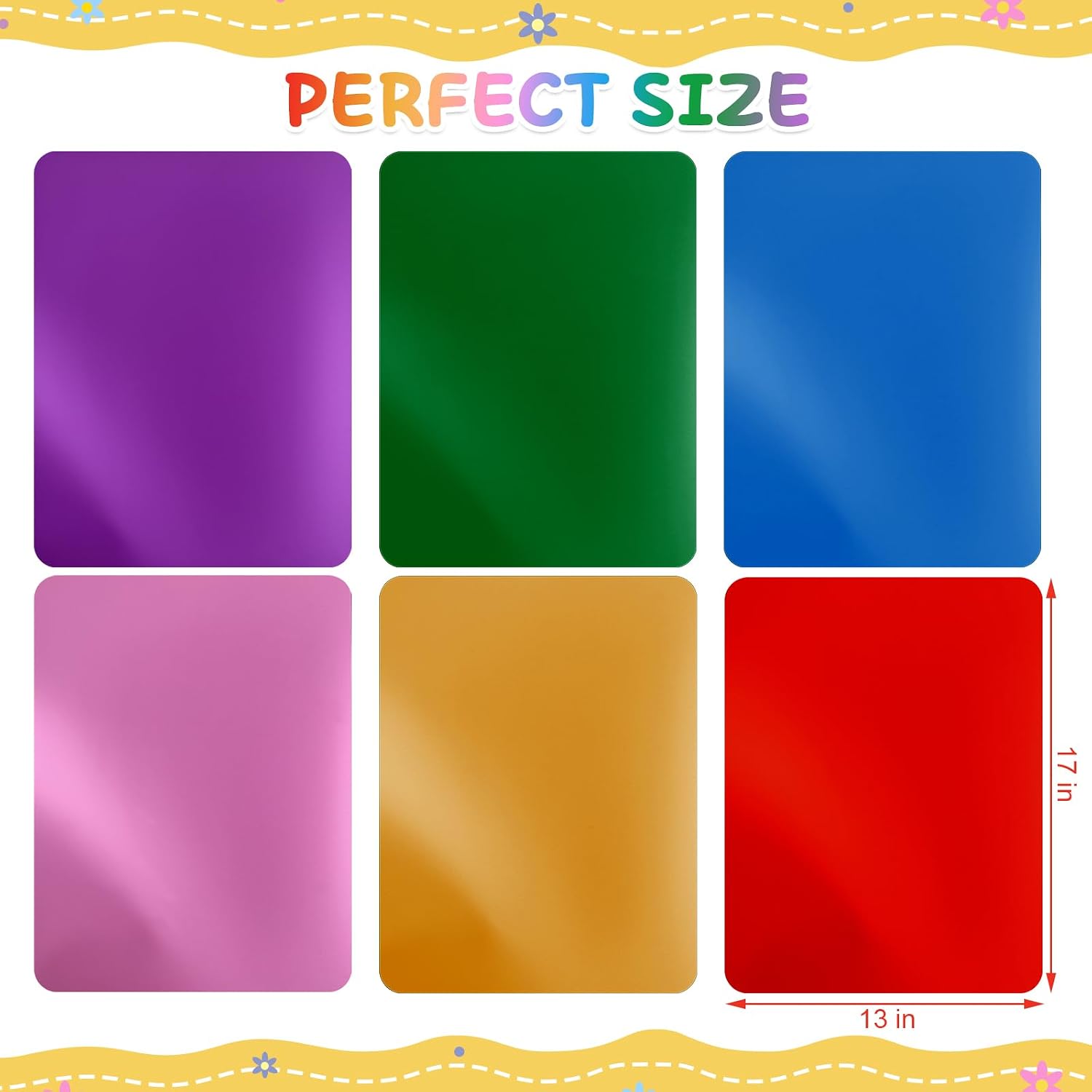 6 Pcs Sensory Wall Mirrors for Kids Interactive Sensory Mirror