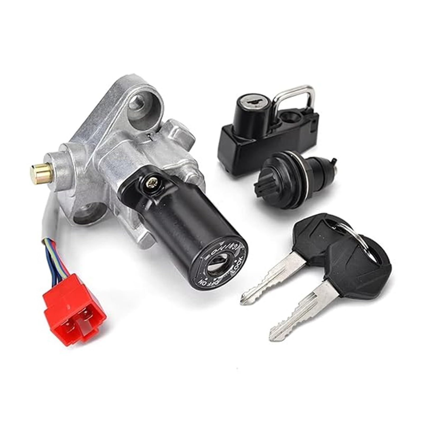 Interruttore Di Accensione Blocco Interruttore Accensione Personalizzato Carburante Benzina Serratura Sella Per XVS125 Per XVS250 Per XVS400 C Per XVS650 Per Drag Star Per Classic