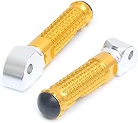 Vista 11 de MCMOTOPARTS M-PRO - Estriberas traseras para pasajero, color azul, compatible con MT-03 2016-2022 16 17 18 19 20 21 22