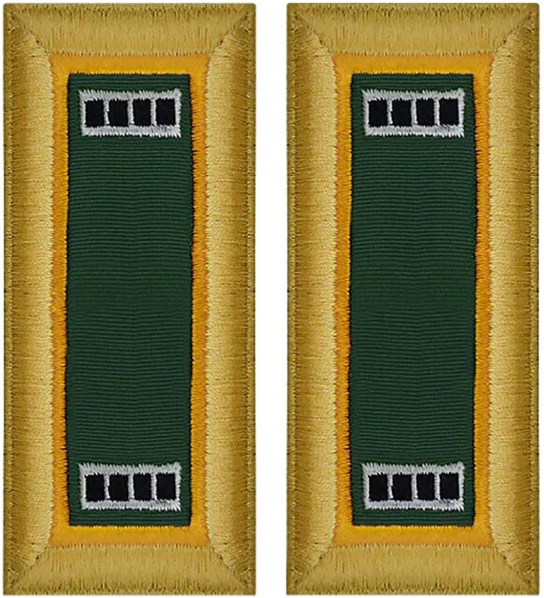 Uniform Accessories Unlimited Inc Army Officer Military Police Shoulder Boards (Male, Chief Warrant Officer 4)