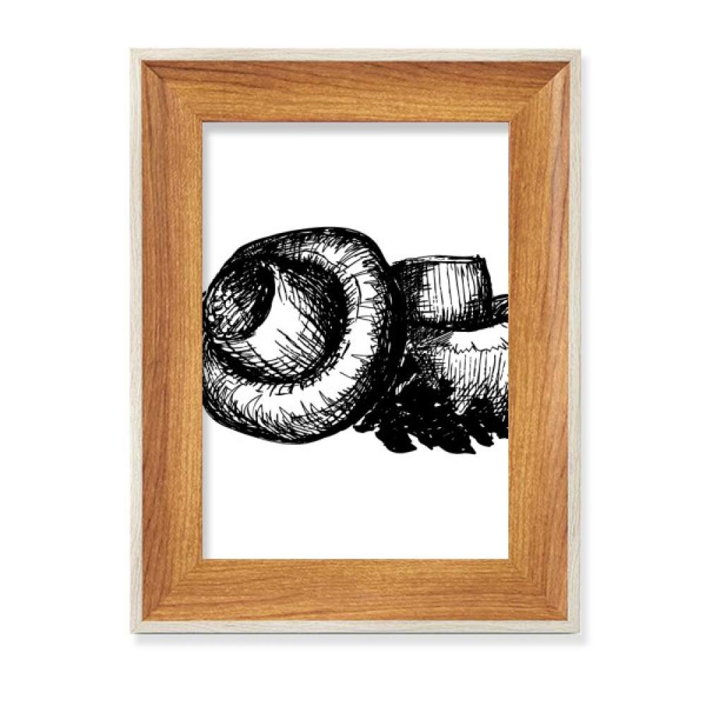 Champignons cadre photo bois bureau affichage tableau art peinture ensembles