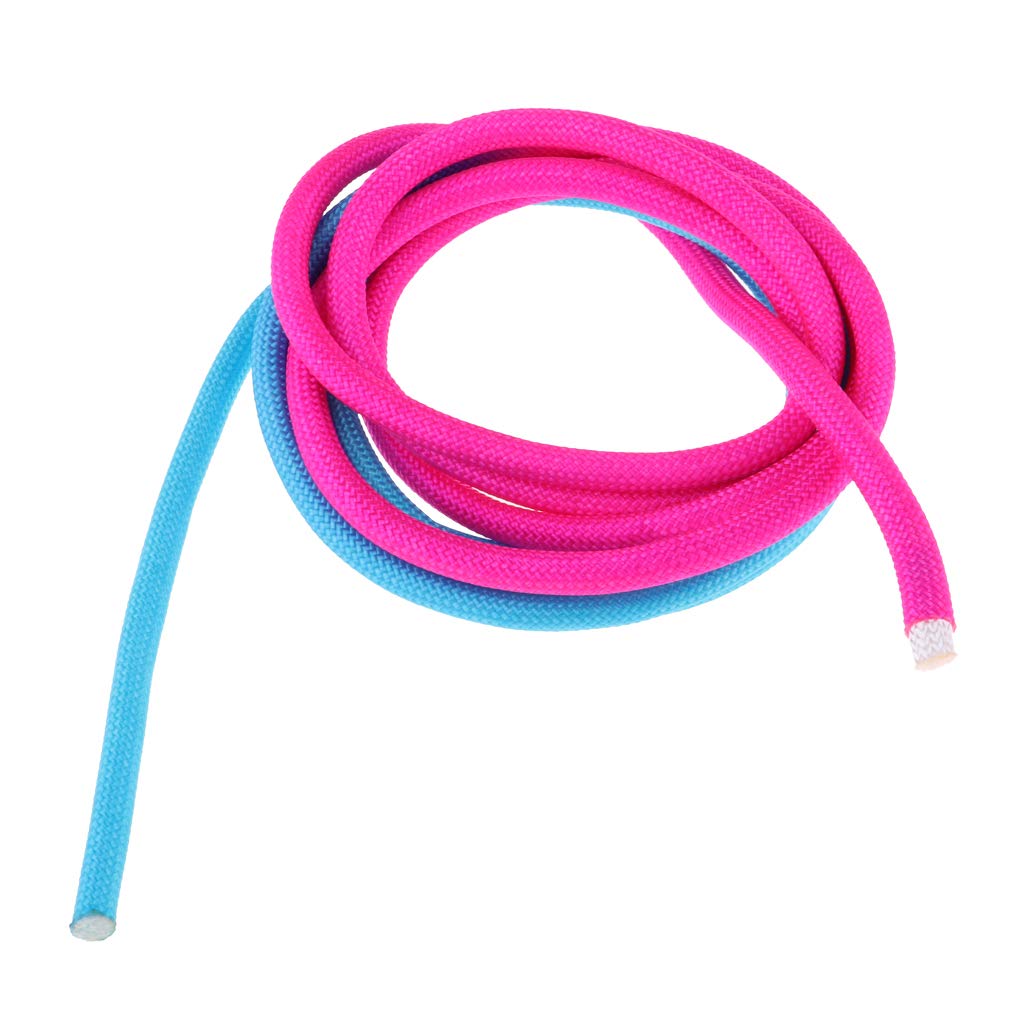 Corda Per Ginnastica Ritmica Arcobaleno - Allenamento Fitness, Yoga E Danza, 2.8m, Nylon Resistente - Foto 2