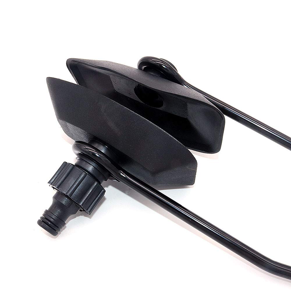 Yacht Motor Flusher, Marine Boat Universal Rectangular Engine Ear Muffs Cup Outboard, Black